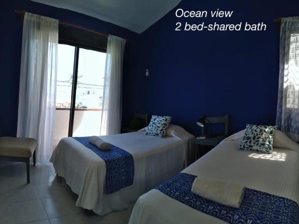 Cancun Ocean View KABIL Playa del Niño : photo 1 de la chambre chambre lits jumeaux - vue sur mer