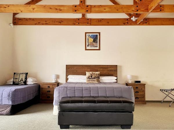 Rotorua Coachman Spa Motel : photo 5 de la chambre studio exécutif avec bain à remous