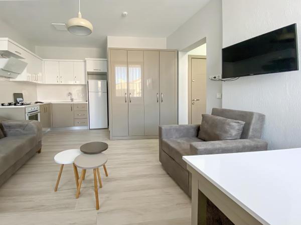 Azize Palas Apart Otel : photo 4 de la chambre chambre quadruple - vue sur jardin