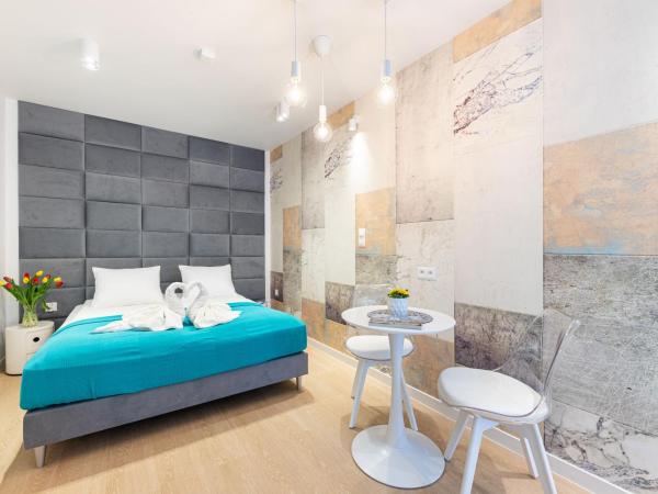 Lapwing Residence Sopot : photo 4 de la chambre studio lit king-size deluxe