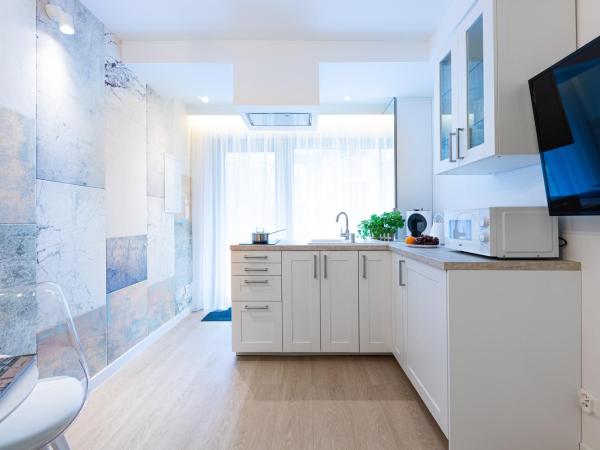 Lapwing Residence Sopot : photo 6 de la chambre studio lit king-size deluxe