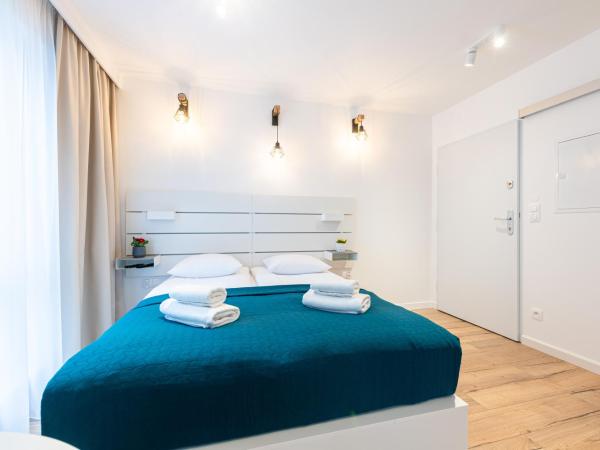 Lapwing Residence Sopot : photo 5 de la chambre studio lit king-size deluxe