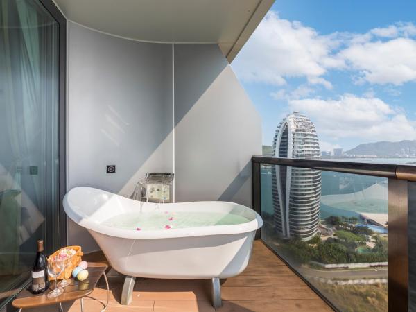 Sanya Phoenix Island Yuejia flat : photo 5 de la chambre studio - vue sur mer