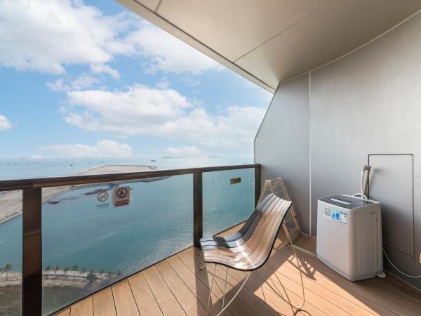 Sanya Phoenix Island Yuejia flat : photo 2 de la chambre studio - vue sur mer