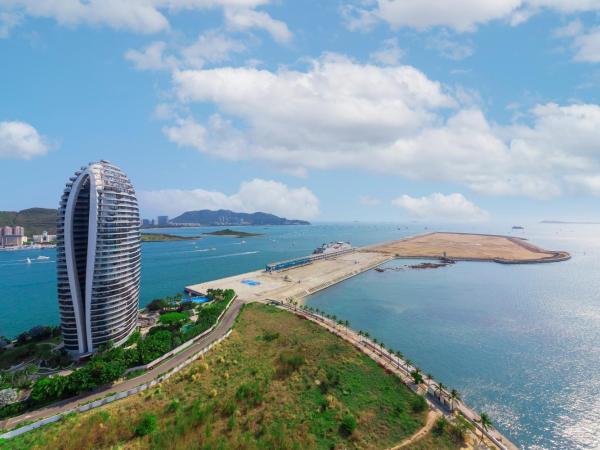 Sanya Phoenix Island Yuejia flat : photo 1 de la chambre studio - vue sur mer