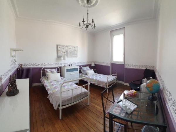 Libération-Maison d'hotes : photo 10 de la chambre chambre lits jumeaux