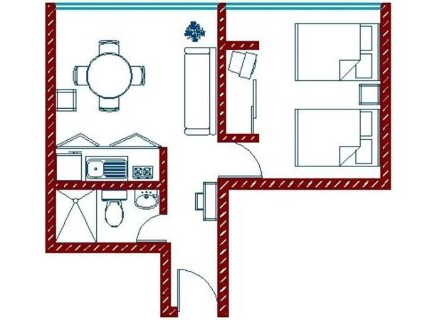 Apartamentos Hotel Avilla : photo 1 de la chambre suite principale standard