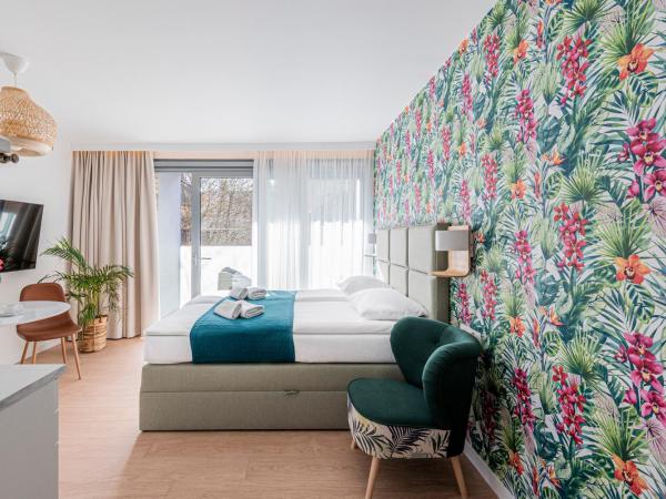 Lapwing Residence Sopot : photo 5 de la chambre studio lit king-size deluxe