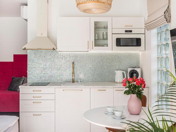 Lapwing Residence Sopot : photo 9 de la chambre studio lit king-size deluxe