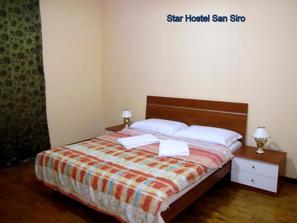 Star Hostel San Siro Fiera : photo 9 de la chambre chambre double avec salle de bains privative extérieure