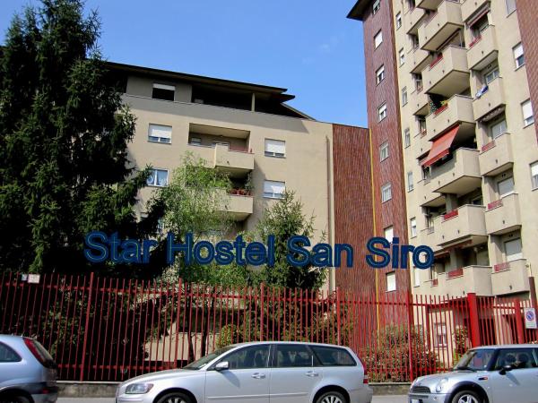 Star Hostel San Siro Fiera : photo 6 de la chambre chambre double ou lits jumeaux - vue sur jardin