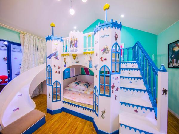 妙妙花园童话民宿 -上海国际旅游度假区店 : photo 2 de la chambre chambre familiale deluxe