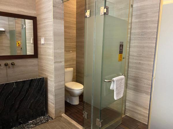 Guangzhou Fangyuan Hotel : photo 4 de la chambre chambre double ou lits jumeaux deluxe avec balcon