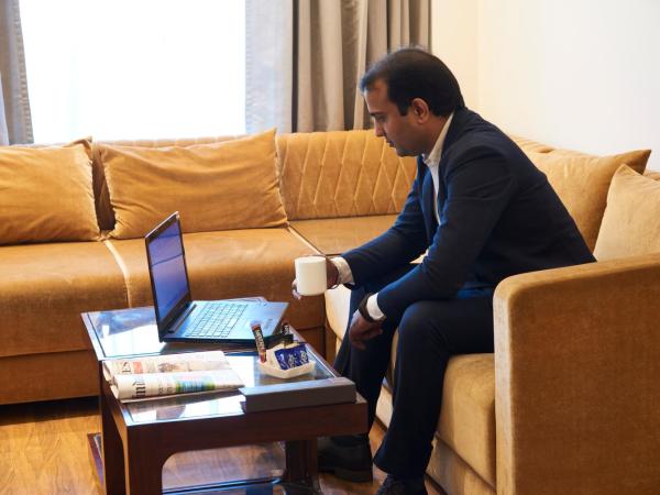 The P L Palace Agra : photo 4 de la chambre suite