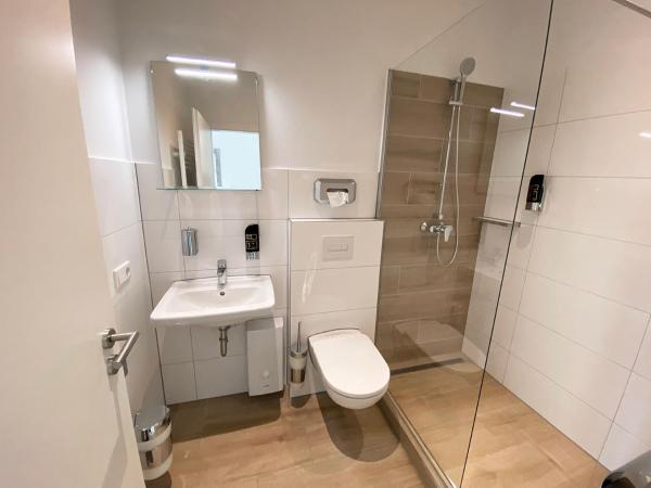 Kangarooms - Schlachte Weserpromenade : photo 7 de la chambre chambre double