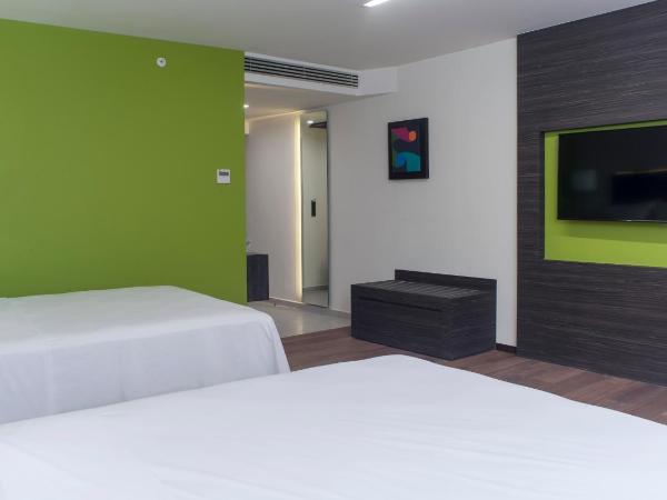 Holiday Inn Express Mexico Aeropuerto, an IHG Hotel : photo 6 de la chambre chambre standard avec 2 lits queen-size