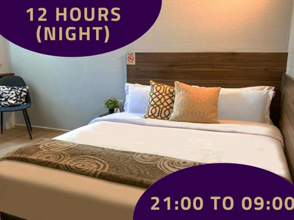 ST Signature Bugis Beach, SHORT OVERNIGHT, 12 Hours, check in 7PM or 9PM : photo 1 de la chambre double, window, short overnight, 12 hours: 9pm-9am