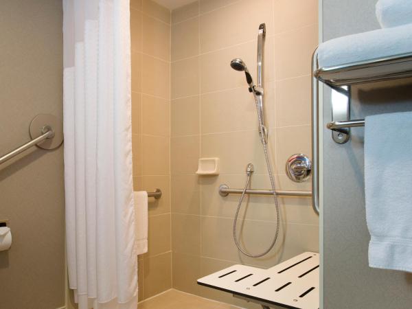 Holiday Inn Express Hotel & Suites Ottawa West-Nepean, an IHG Hotel : photo 2 de la chambre chambre lit king-size standard avec douche accessible en fauteuil roulant