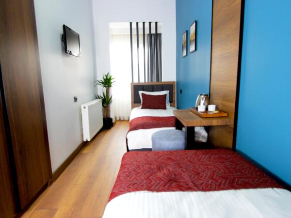 Beşiktas konuk otel : photo 2 de la chambre chambre lits jumeaux