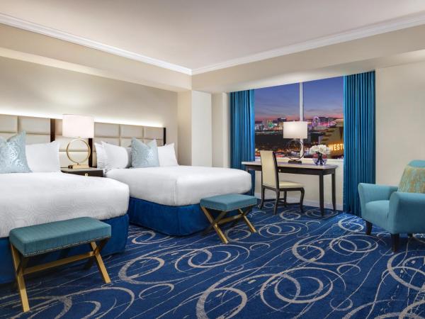 Westgate Las Vegas Resort and Casino : photo 1 de la chambre chambre lit queen-size double de luxe - vue sur le strip
