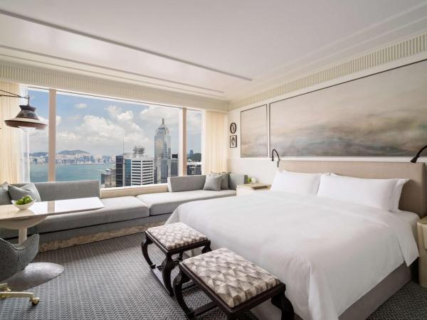 Island Shangri-La, Hong Kong : photo 1 de la chambre chambre lit king-size island shangri-la horizon - vue sur port (récemment rénovée)