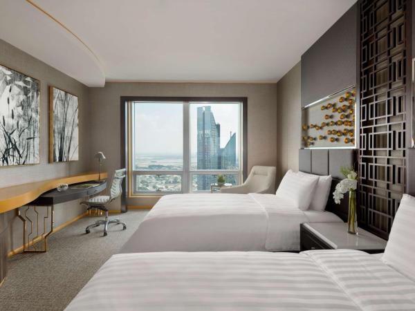 Shangri-La Dubai : photo 1 de la chambre chambre exécutive horizon - accès au salon avec goûter, boissons sans alcool toute la journée, apéritifs et canapés en soirée 