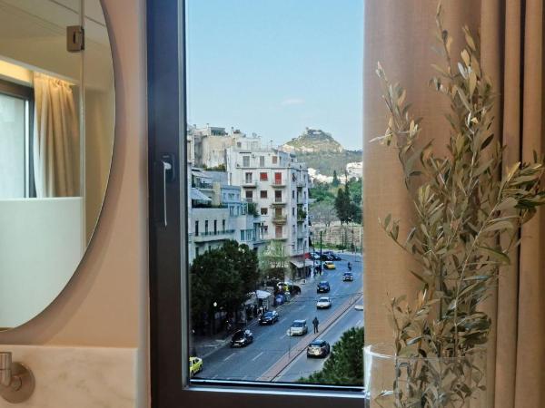 Niche Hotel Athens : photo 7 de la chambre chambre alcôve - vue sur acropole