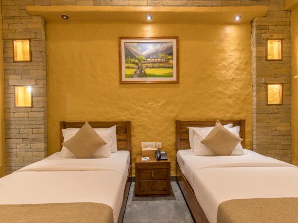 Bar Peepal Resort : photo 2 de la chambre superior twin room with free airport transfers