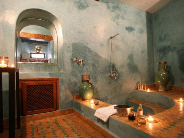 Riad Laaroussa : photo 2 de la chambre suite verte (2 adultes)
