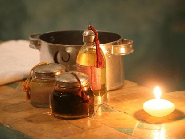 Riad Laaroussa : photo 3 de la chambre suite verte (2 adultes)