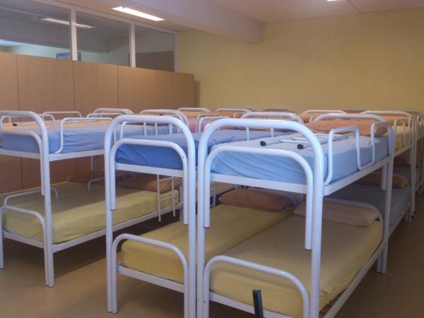 HéberGement du POD : photo 4 de la chambre dortoir pour hommes