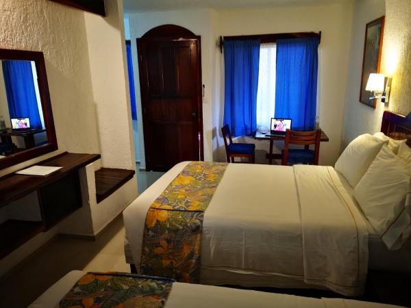 Eco-hotel El Rey del Caribe : photo 8 de la chambre chambre double avec 2 lits doubles