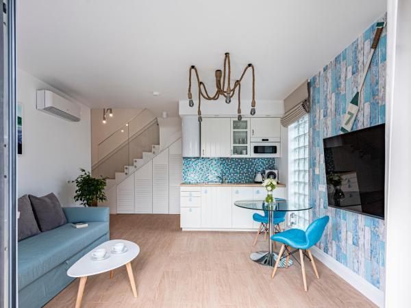 Lapwing Residence Sopot : photo 4 de la chambre appartement en duplex