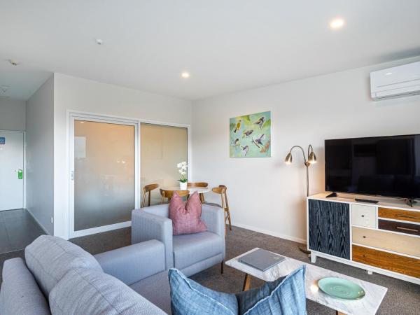 FERNZ Motel & Apartments Birkenhead : photo 7 de la chambre appartement supérieur 1 chambre aircon