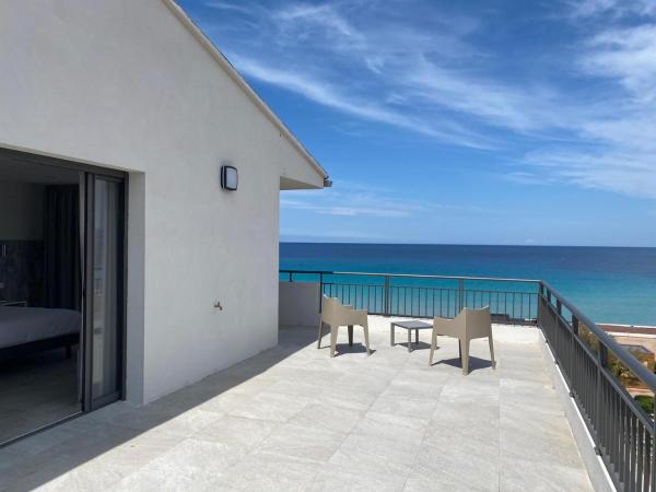 Hôtel L'Isula Marina : photo 10 de la chambre chambre quadruple - vue sur mer