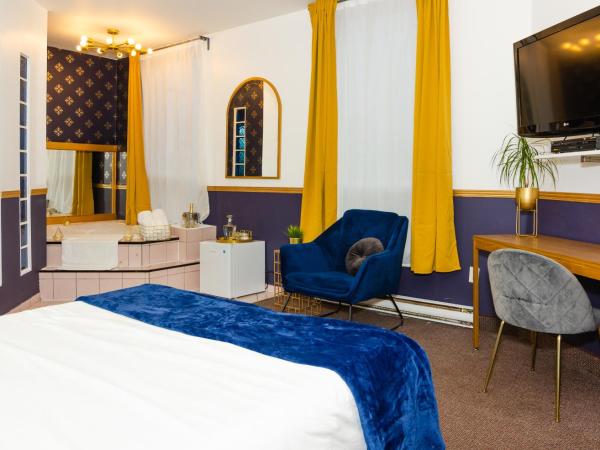 Hotel Dorion : photo 3 de la chambre suite avec baignoire spa