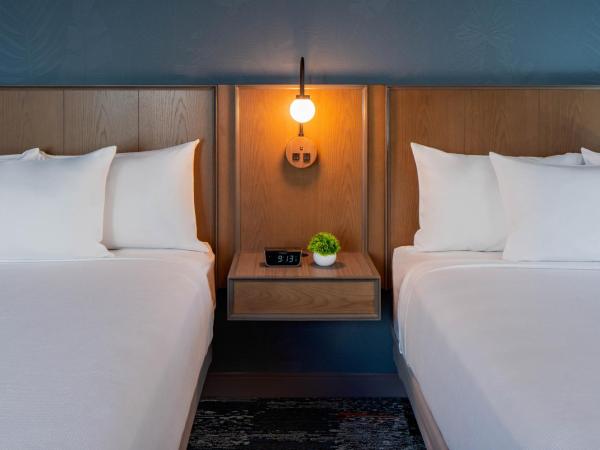 Hyatt Place Tampa Downtown : photo 1 de la chambre chambre standard avec 2 lits queen-size et canapé-lit