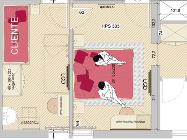 Hotel Wally : photo 5 de la chambre chambre quadruple confort