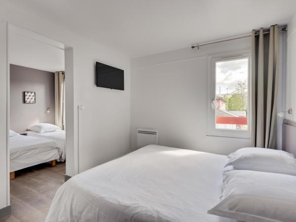 initial by balladins Blois : photo 6 de la chambre chambre quadruple - 24 m²