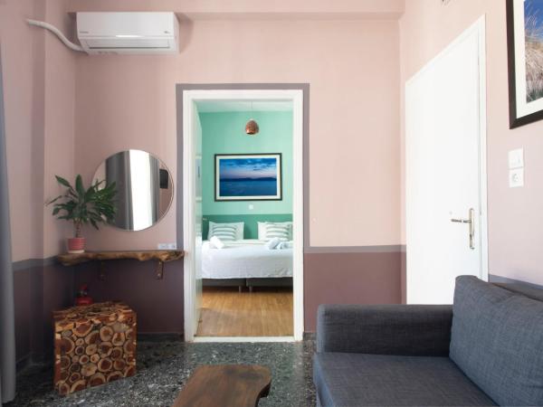 Kalamata Art Rooms : photo 7 de la chambre chambre quadruple premium