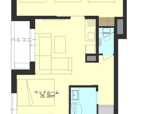 GRAND BASE Urakami : photo 2 de la chambre suite standard
