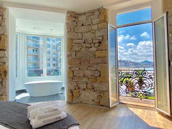 Mirandoalaconcha Rooms : photo 9 de la chambre studio 4 sarriegui - vue sur plage