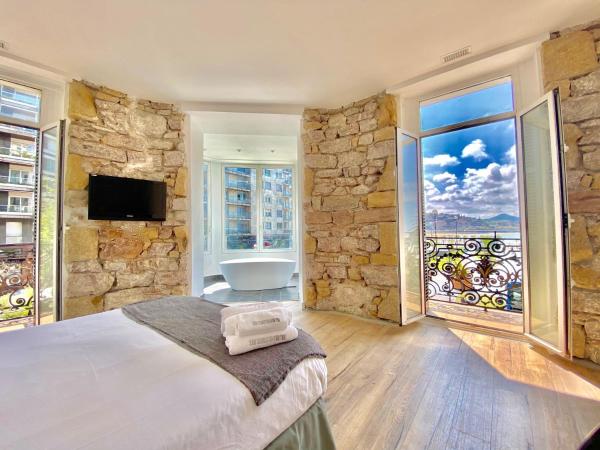 Mirandoalaconcha Rooms : photo 1 de la chambre studio 4 sarriegui - vue sur plage