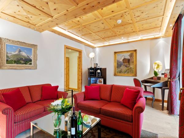 Grand Hotel Zermatterhof : photo 3 de la chambre suite supérieure 1 chambre