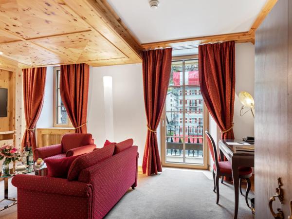 Grand Hotel Zermatterhof : photo 8 de la chambre suite supérieure 1 chambre - vue sur le cervin