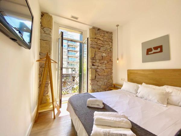 Mirandoalaconcha Rooms : photo 8 de la chambre studio 7 ziaboga - vue latérale sur plage