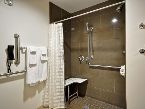 Hyatt House Atlanta Cobb Galleria : photo 2 de la chambre chambre lit king-size pour personnes à mobilité réduite avec douche accessible aux personnes à mobilité réduite