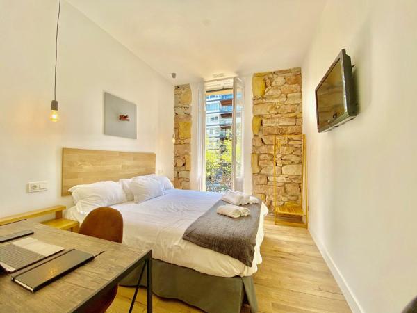 Mirandoalaconcha Rooms : photo 2 de la chambre studio 6 zuberoa - vue latérale sur plage