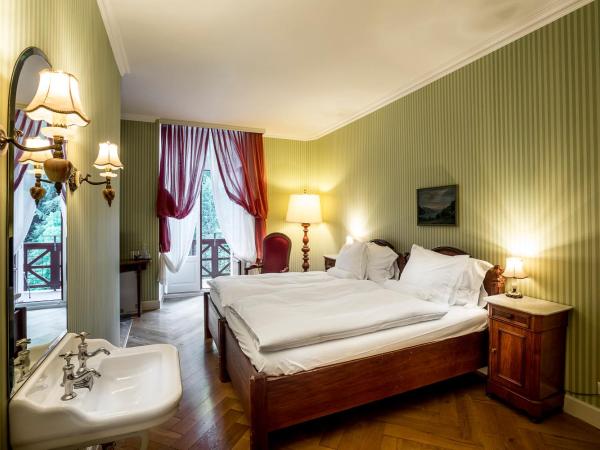 Grandhotel Giessbach : photo 2 de la chambre chambre double supérieure - vue sur cascade