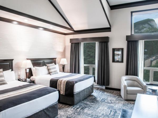 Charltons Banff : photo 8 de la chambre hébergement deluxe avec 2 lits queen-size - vue sur montagne